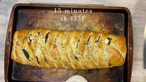 Spinach & Feta Khboz Bread: Moroccan-Style Flatbread Recipe