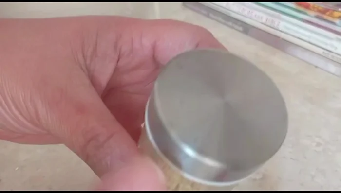 Prepare salty water (1 1/2 cups of water and 2 tsp salt).