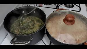 Lebanese Beef Spinach Stew with Peppered Rice: A Winter Delight