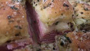 Melt-in-Your-Mouth Ham & Swiss Hawaiian Slider Rolls