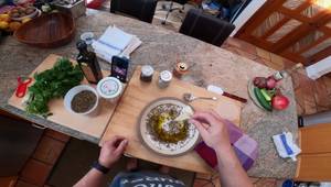 Labneh with Za'atar & Toasted Pita: A Simple Middle Eastern Delight