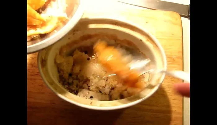 Prepare the lamb: Clean the baked lemons, removing salt. Rub the lamb with some of the salt, lemon mixture, and spices.