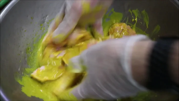 Marinate the chicken: Add the chicken wings to the marinade, ensuring they are well coated. Cover with cling wrap and refrigerate for at least 4 hours, preferably overnight.