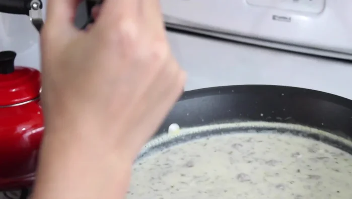 Drain and add the canned white beans and chickpeas.