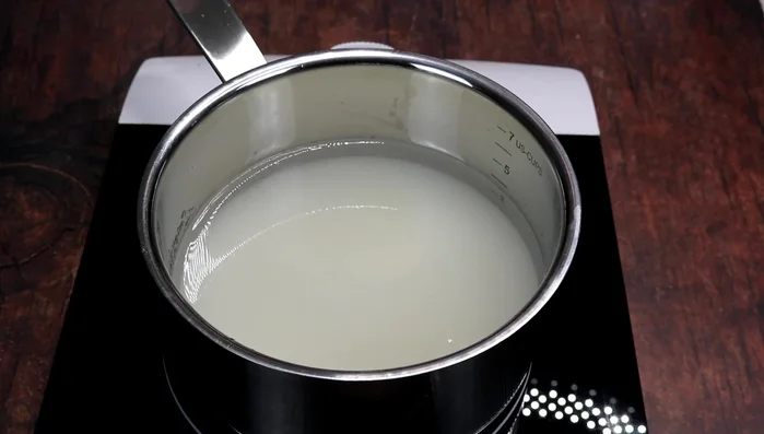 Prepare the syrup: Cook granulated sugar and water on medium heat until sugar dissolves. Simmer for another 5 minutes.