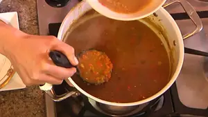Vegan Shorbat Adas (Lentil Soup) & Low-Carb Za'atar Biscuits Recipe