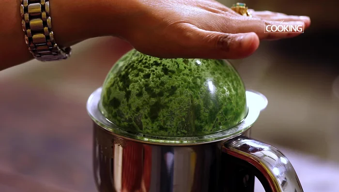 Remove bay leaves. Grind the mixture in batches to a fine paste.