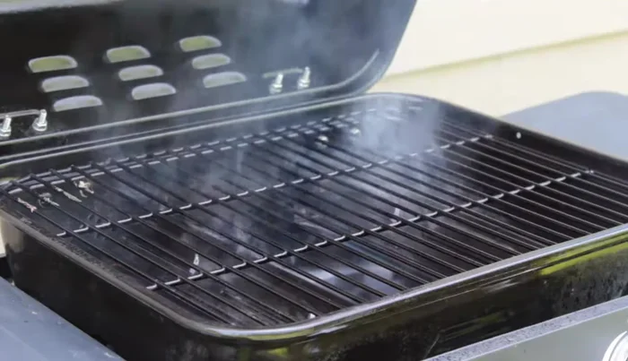 Spray the grill with Palmer spray oil or use foil to prevent sticking.