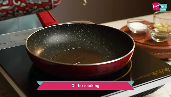 Grill the pineapple: Add a little oil to a pan. Add pineapple pieces and cook on high flame until slightly charred on both sides.