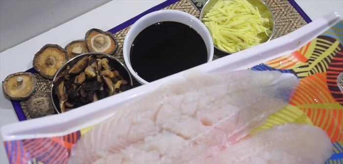 Score the dory fish to allow the sauce to penetrate.