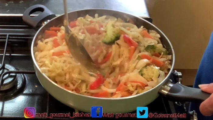Stir in the butter, then add chili flakes (optional).