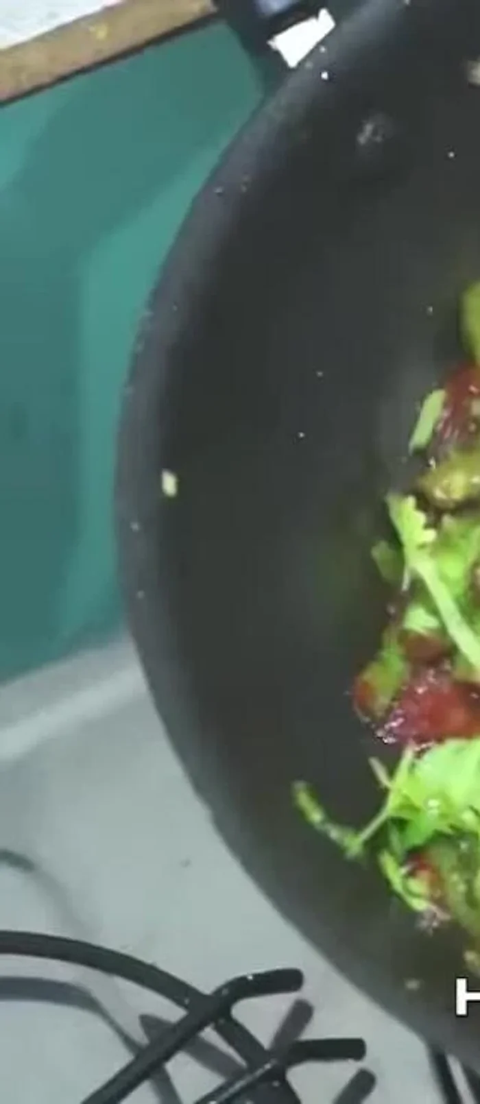 Remove from heat, stir in chopped parsley (or coriander/cilantro).