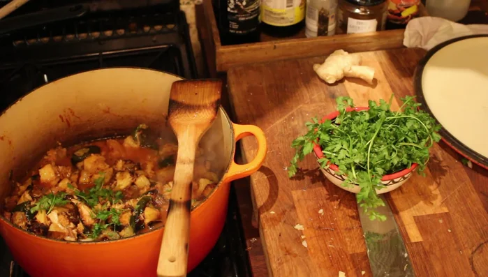 Simmer for 5-10 minutes.