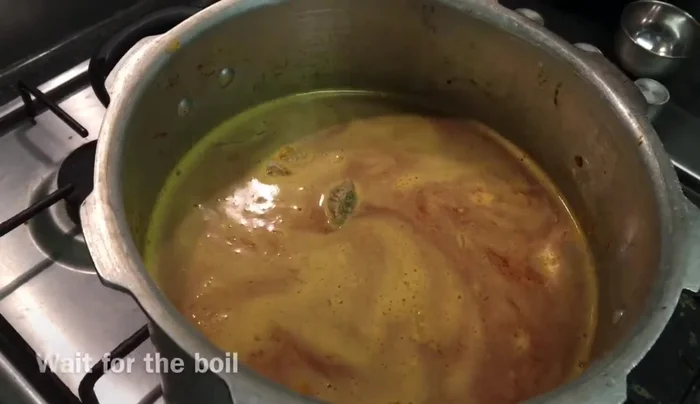 Cover and cook until the lamb is tender (about 5 minutes in a pressure cooker).