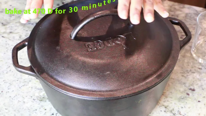 Bake at 470°F (243°C) for 30 minutes.