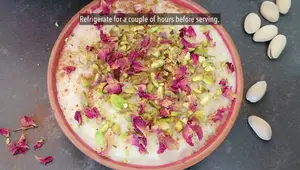 Turkish Rose Water Rice Pudding Recipe - Easy Stovetop Method