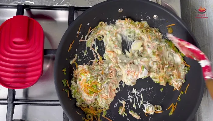 Mix well and season with Himalayan salt and black pepper.