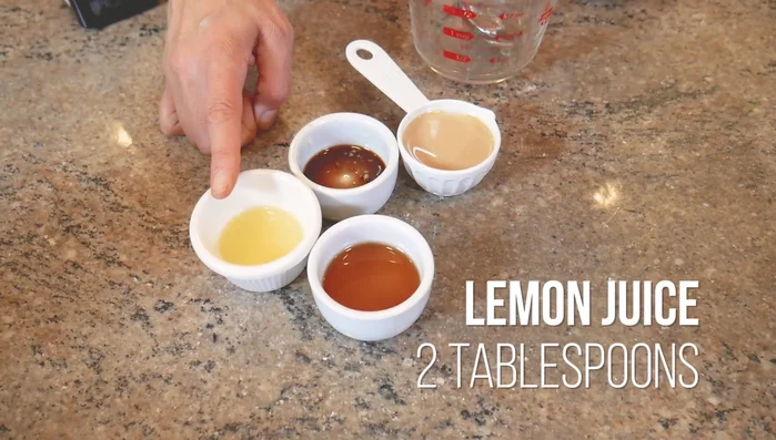 Prepare the dipping sauce: Whisk together tahini, Bragg's Liquid Aminos, lemon juice, maple syrup, and water. Adjust consistency as needed.