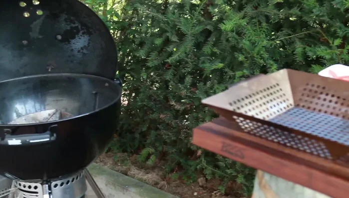 Preheat grill: Prepare your grill using your preferred method (e.g., charcoal).