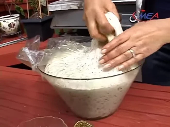Divide the dough into orange-sized portions.