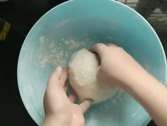 Rest the dough: Cover the dough and let it rest for at least 30 minutes in a warm place.