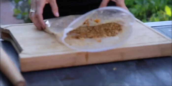 Roast walnuts for 7-10 minutes, until fragrant but not strongly flavored.