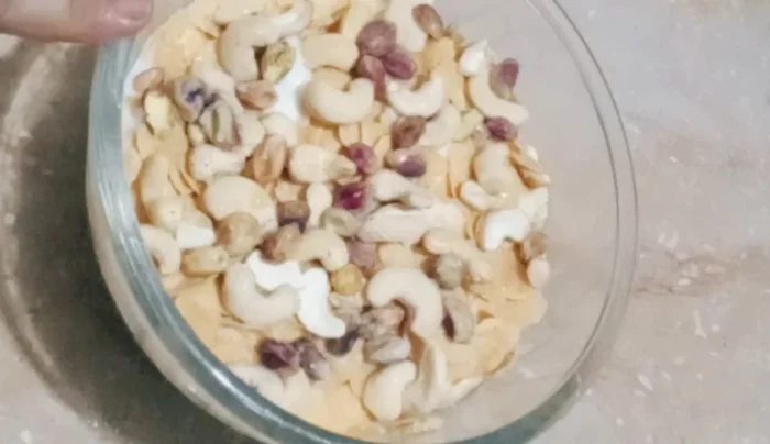 Gently heat the final mixture until the cheese melts.