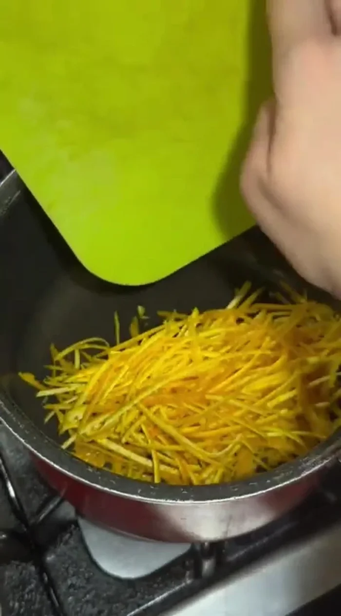 Candy the orange zest: Boil the orange zest in water twice for 10 minutes each, draining between boils. Add sugar and water to the saucepan and boil until a simple syrup forms.