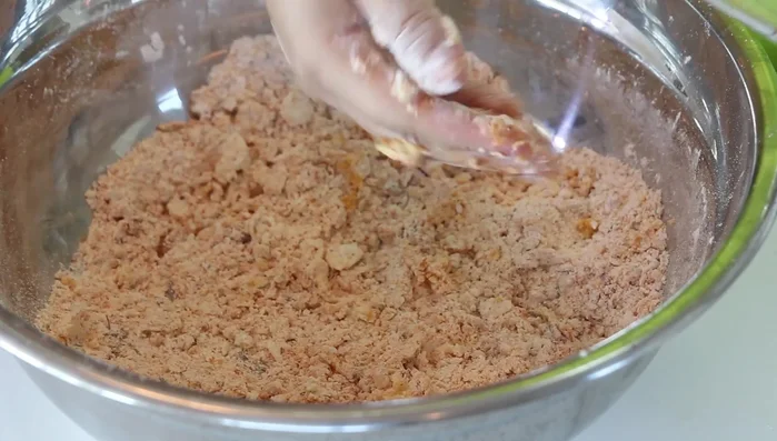Gradually add warm water, mixing until a dough forms. (99.72)