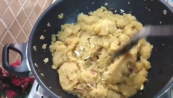 Add dry fruits (optional) and mix.
