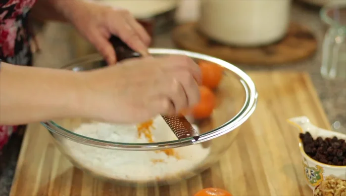 Zest one orange (about 1 tablespoon). Juice the orange to yield 1 cup of juice.