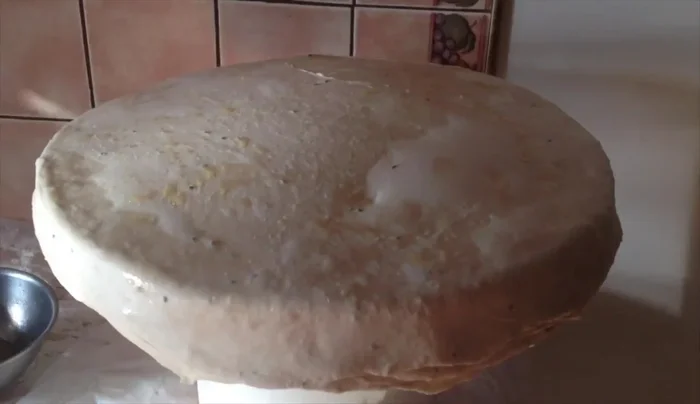 Brush the layers with a mixture of half the melted butter and half vegetable oil (or use all melted butter).