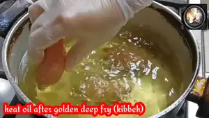 Lebanese Kibbeh Recipe: Crispy Fried Kibbeh with Delicious Stuffing