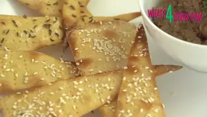 Crispy Middle Eastern Lavash Flatbread Recipe
